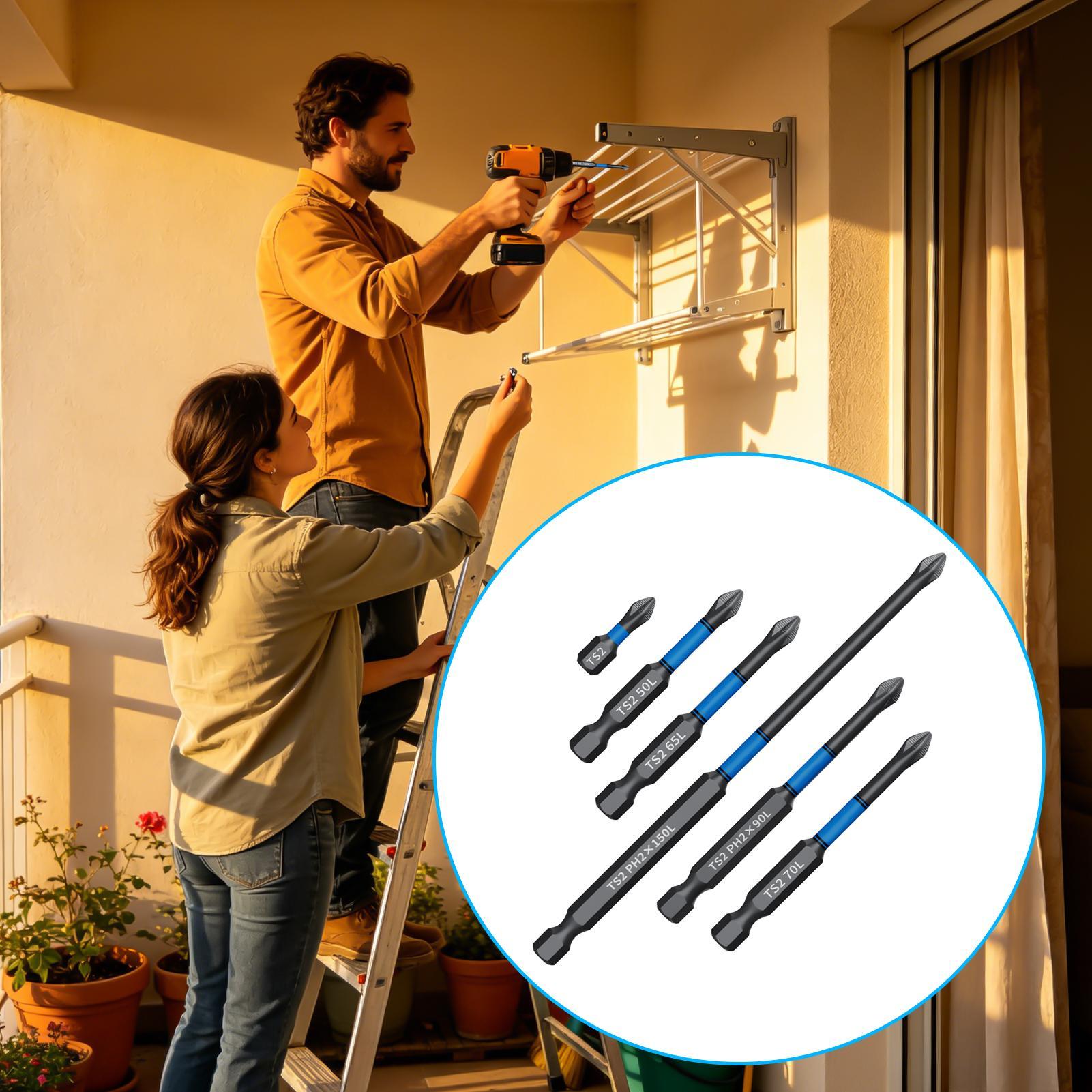 Drill Screwdriver Bit Set 6-Pi - đánh giá và giá Tool Set
