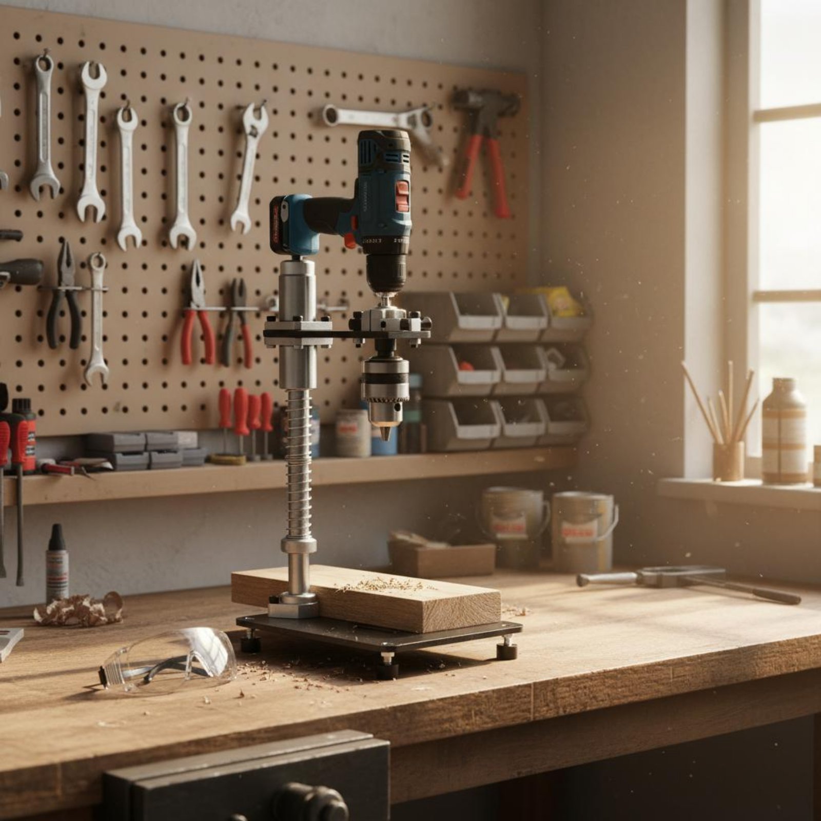 Hand Drill Press Stand Stable  - đánh giá và giá Drill Press