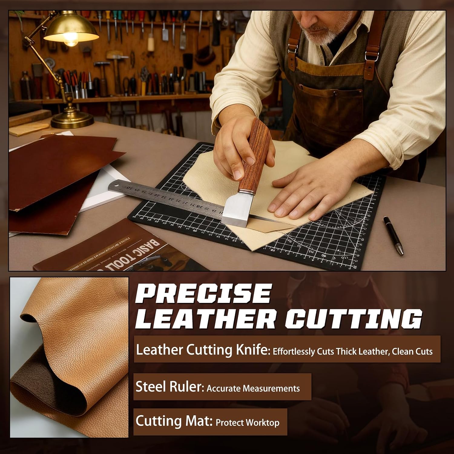 Leather Working Kit, Leather W - đánh giá và giá Tool Bag