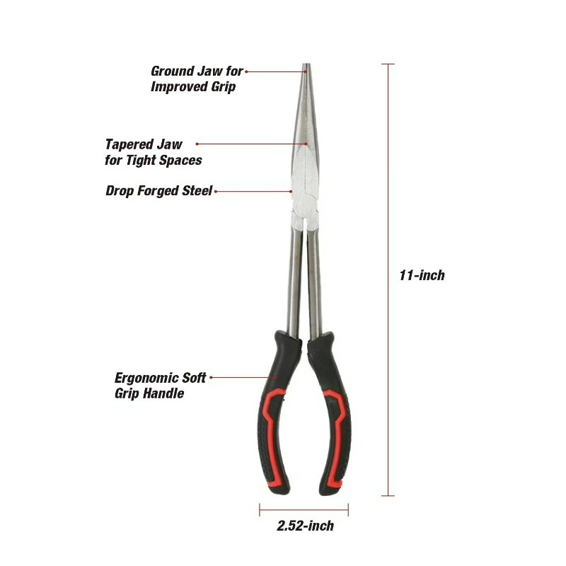 11-inch Long Nose Pliers with  - đánh giá và giá Pliers