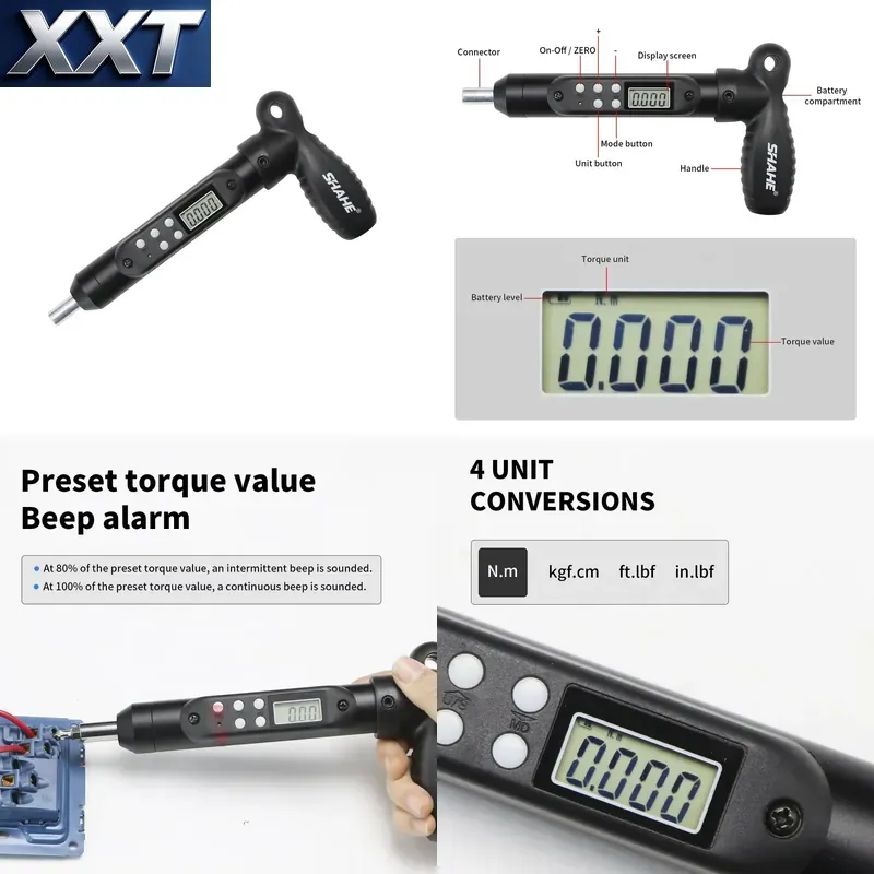 XXT SHAHE Digital Torque Screw - đánh giá và giá Screwdriver Set